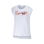 Women's White Carolina Hurricanes Greetings From Muscle T-shirt
