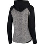 Women's Heathered Gray-Black Pittsburgh Steelers Championship Ring Pullover Hoodie