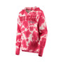 Women's Scarlet Ohio State Buckeyes Shavonee Tie-Dye Pullover Hoodie