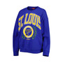 Women's Blue St. Louis Blues Logo 2.0 Pullover Sweatshirt