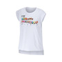 Women's White San Francisco Giants Greetings From T-shirt