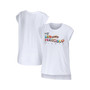 Women's White San Francisco Giants Greetings From T-shirt