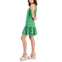 Women's Printed Shift Tassel Dress