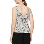 Petite Printed Glitter-Knit Twinset