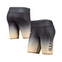Women's Black New Orleans Saints Gradient Biker Shorts