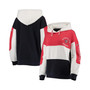 Women's Red and Navy Washington Nationals Rugby Pullover Hoodie