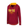 Women's Cardinal Iowa State Cyclones Tunic Pullover Hoodie