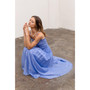 Women's Ruffle Smocked Midi Dress