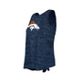 Women's Navy Denver Broncos Space Dye Tie-Back Tank Top