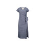 Womens' Organic Cotton Short Sleeve Knit Tie Maxi Dress