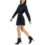Women's Contrast-Stitching Denim Dress