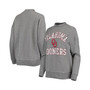 Women's Heathered Gray Oklahoma Sooners Sasha Ivy Pullover Sweatshirt