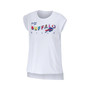 Women's White Buffalo Bills Greetings From Muscle T-shirt