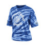 Women's Blue NFL Tie-Dye T-shirt