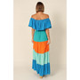 Womens Eazon Off Shoulder Maxi Dress