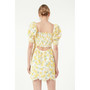 Women's Floral Embroidery Mini Dress