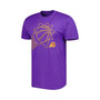 Men's and Women's Purple Phoenix Suns Element Logo Pop T-shirt
