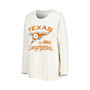 Women's Cream Texas Longhorns Old Standard Pennant Knobi Raglan Pullover Sweatshirt