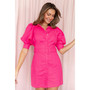 Womens Hannah Puff Sleeve Mini Dress
