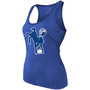 Women's Quenton Nelson Heathered Royal Indianapolis Colts Name Number Tri-Blend Tank Top