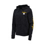 Women's Black Pittsburgh Steelers Reverse Full-Zip Hoodie