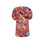Women's Barb Dress in Psychedelic Rose Velvet