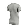 Women's Branded Heathered Gray Milwaukee Brewers Core Official Logo V-Neck T-shirt