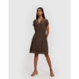 Women's Short Wrap Dress