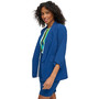 Women's Shawl-Collar Open-Front Blazer