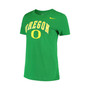 Women's Green Oregon Ducks Arch Performance T-shirt