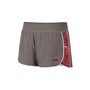 Women's Gray, Scarlet Ohio State Buckeyes Pamela Lined Shorts