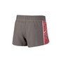 Women's Gray, Scarlet Ohio State Buckeyes Pamela Lined Shorts