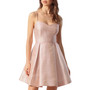 Women's Pleated Fit & Flare Dress