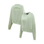 Women's Green Houston Texans Neutral Pullover Sweatshirt