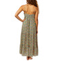 Juniors' Afterglow Ditsy Sleeveless Dress