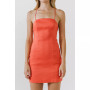 Women's Cross Back Strappy Mini Dress
