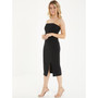 Scuba Crepe Chain Strap Dress - Women