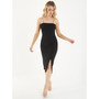 Scuba Crepe Chain Strap Dress - Women
