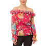 Women's Ruffled Off-The-Shoulder Blouse