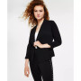 Women's Ruched 3/4-Sleeve Knit Blazer, Created for Macy's