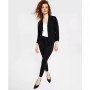 Women's Ruched 3/4-Sleeve Knit Blazer, Created for Macy's