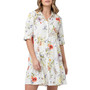 Maternity Bloom Floral Button Through Shirt Dress