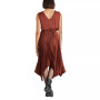 Women's Donna V-Neck Sleeveless Dress