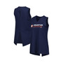 Women's Navy Houston Astros Paisley Chase V-Neck Tank Top