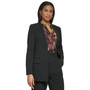 Women's Collarless Open-Front Jacket
