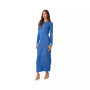 Women's London Knitted Open Back Maxi Dress