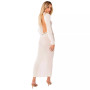 Women's London Knitted Open Back Maxi Dress