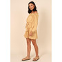 Womens Callie Off Shoulder Mini Dress