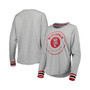 Women's Heathered Gray Wisconsin Badgers Andy Long Sleeve T-shirt