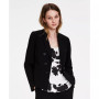 Women's Textured Crepe Faux-Double-Breasted Blazer, Created for Macy's